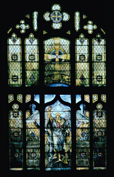 Angel of the Resurrection by Louis Comfort Tiffany